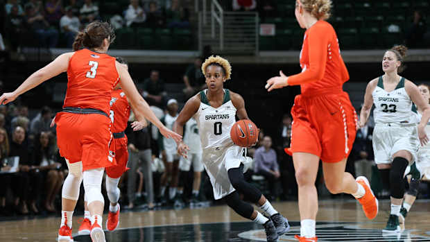 Michigan State Women's Basketball (PHOTO:  MSU SID)